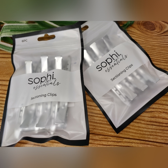 Sophie Essentials Sectioning Clips 2 Sets 6 Clips Each - Picture 5 of 5